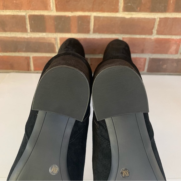 INC International Concepts Womens Radella Black Suede Knee High Boots US 8 M - Picture 5 of 10